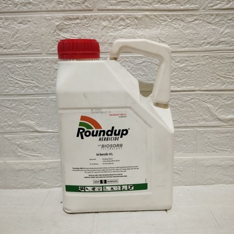 Herbisida Racun Rumput Roundup 486SL 4 Liter