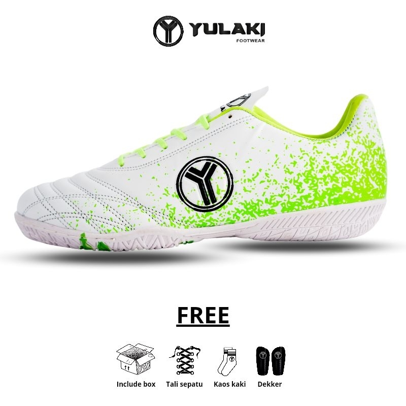 Yulaki Footwear - Sepatu Futsal Highlighter Spots Paket Lengkap