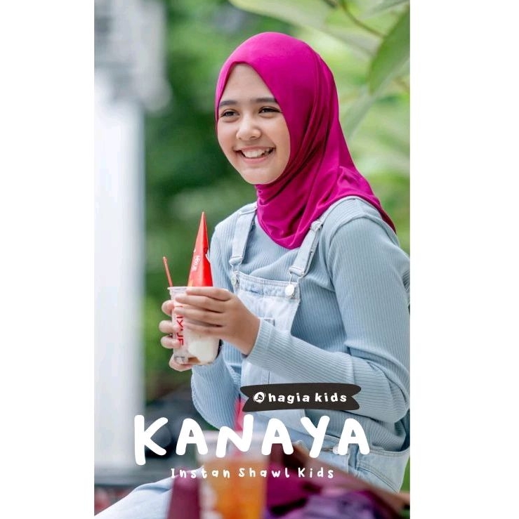 KANAYA Instan Shawl Kids by @HagiaScarves