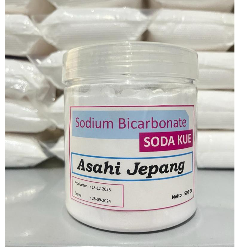 

Soda Kue Asahi kemasan Toples 500 Gr/ Sodium Bicarbonate Asahi Jepang