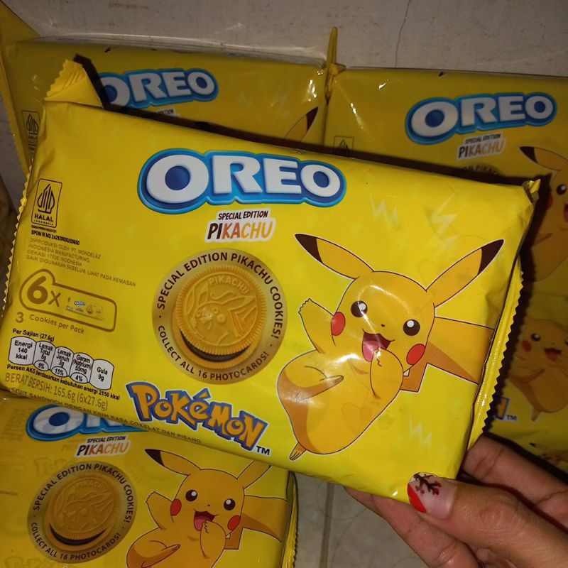 

Oreo Pokemon Pikachu , Spesial Edtion. Limited!!!!