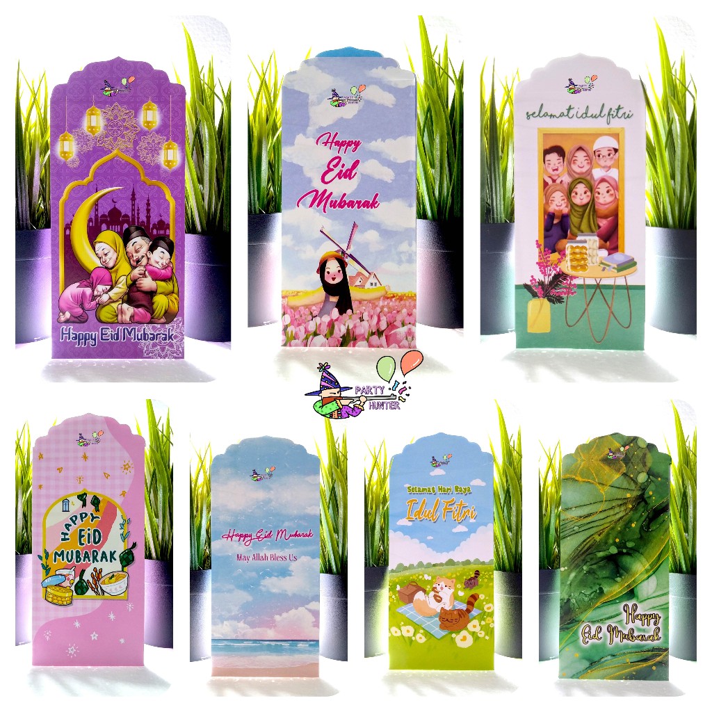 

Amplop/Angpao Lebaran /Idul Fitri Panjang (L) tipe L-1 ( 8 pcs)