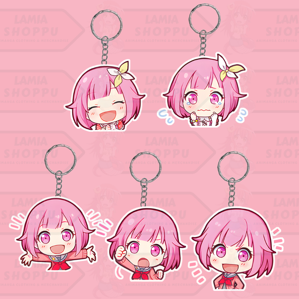 Gantungan Kunci Project Sekai Emu | Ganci Otori Emu Chibi | Gantungan HP Project Sekai | Gaci Projec