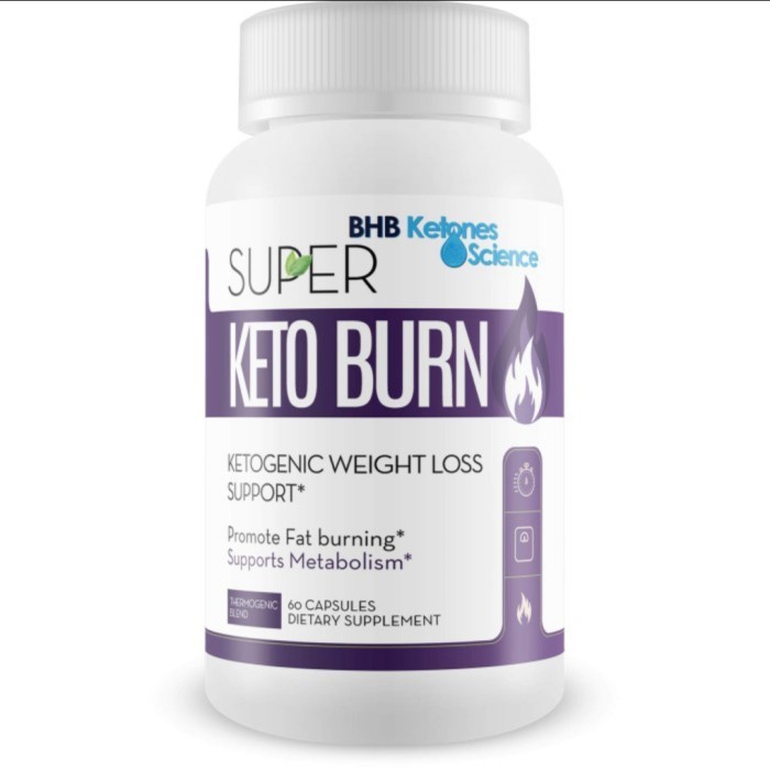 Super Keto Burn Diet Suplemen Pelangsing Badan Herbal