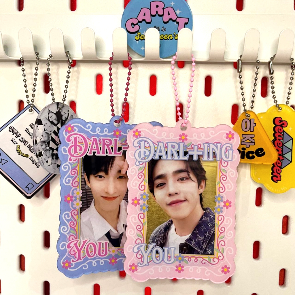

[POPSINSTUDIO] Seventeen Darling You Big Acrylic Card Holder Cahol Photocard Polaroid PC Frame Tag ID Card Case SVT