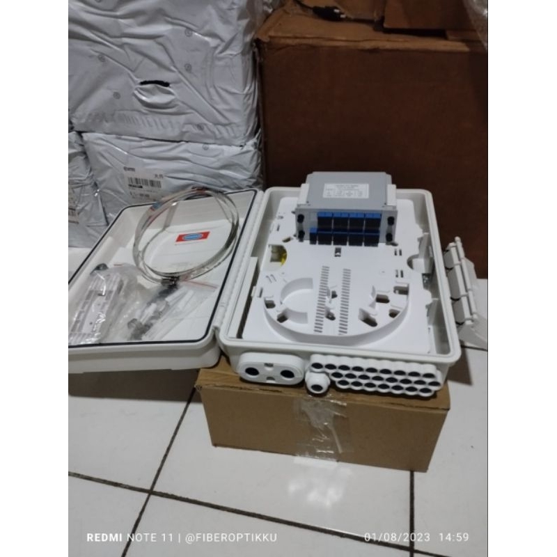 ODP 24 CORE PAZ LENGKAP/odp 24 core paz lengkap spliter box 1:16