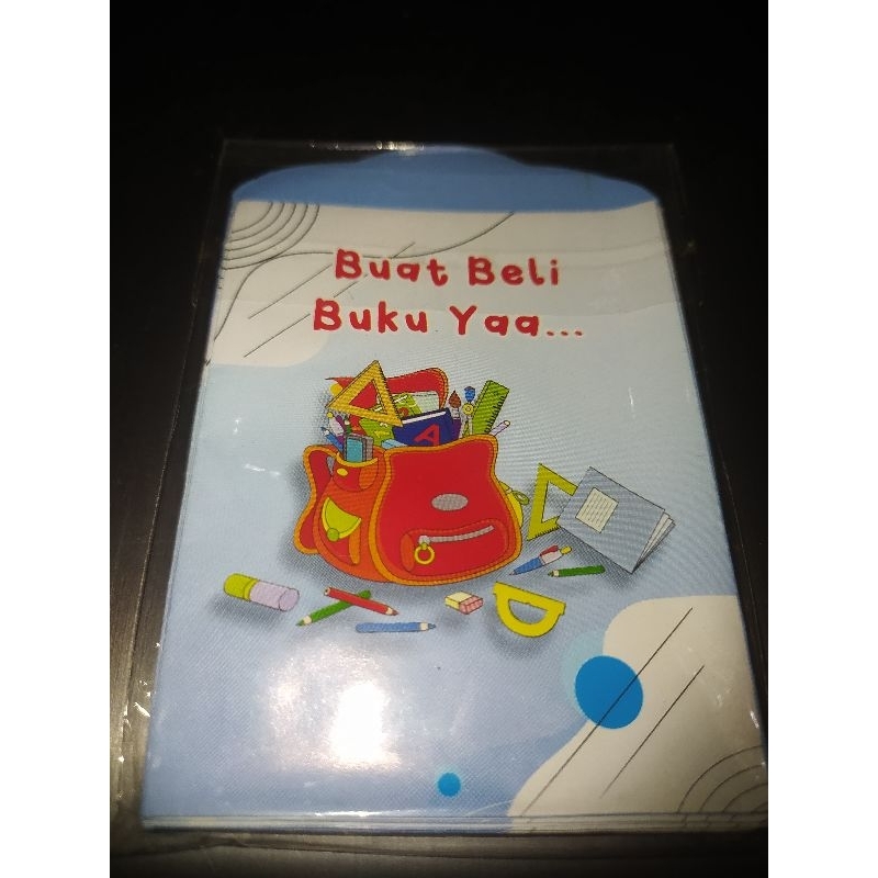 

Amplop lebaran Buat Beli Buku harga untuk per pak isi 10