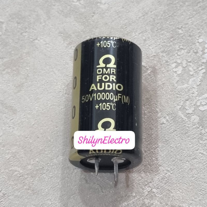 ELCO 10000UF 50V OMR AUDIO ELKO ORIGINAL OMR ELKO