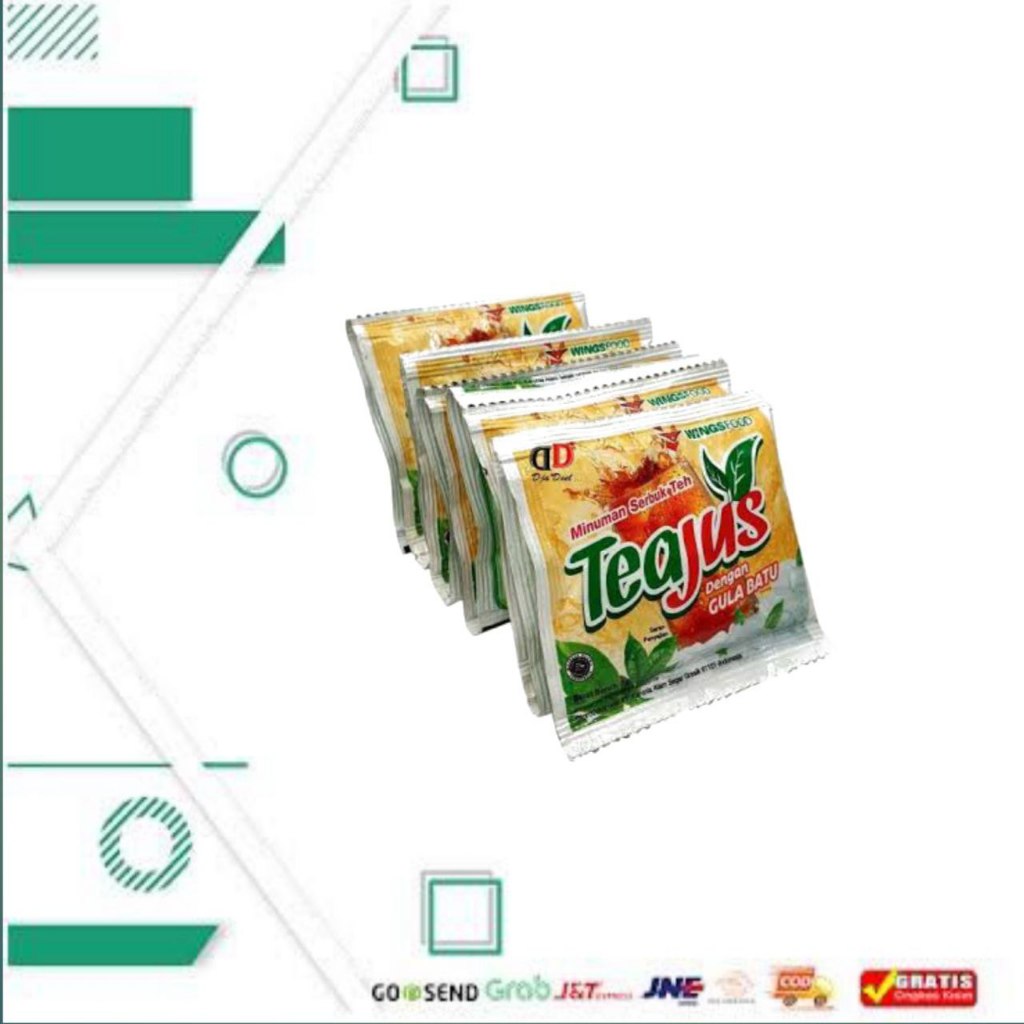 

Teajus gula batu sacheet