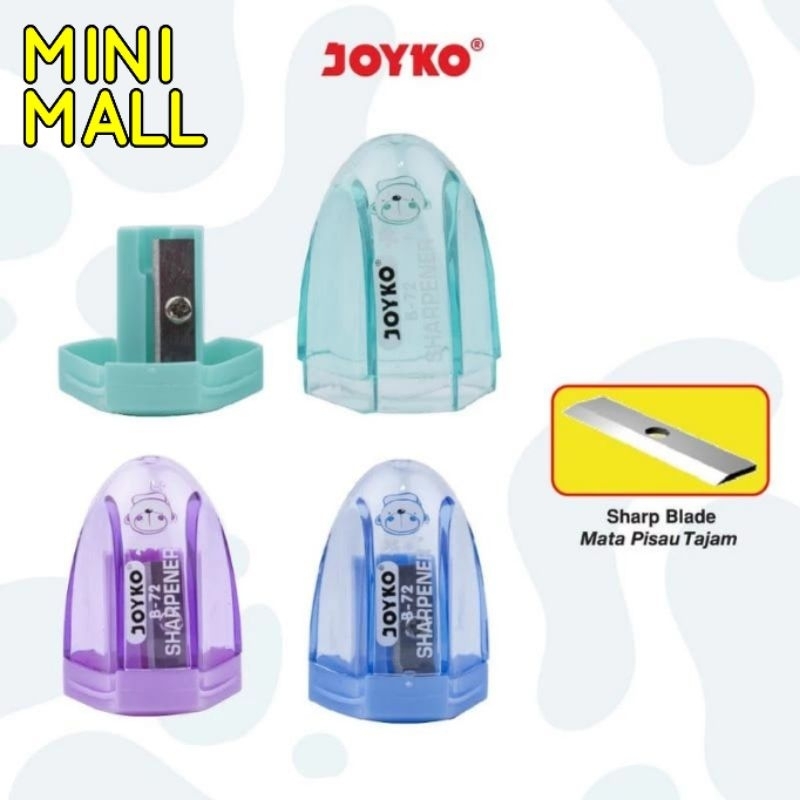 

Rautan Serutan Pensil Joyko A50 Sharpener Pencil Joyko
