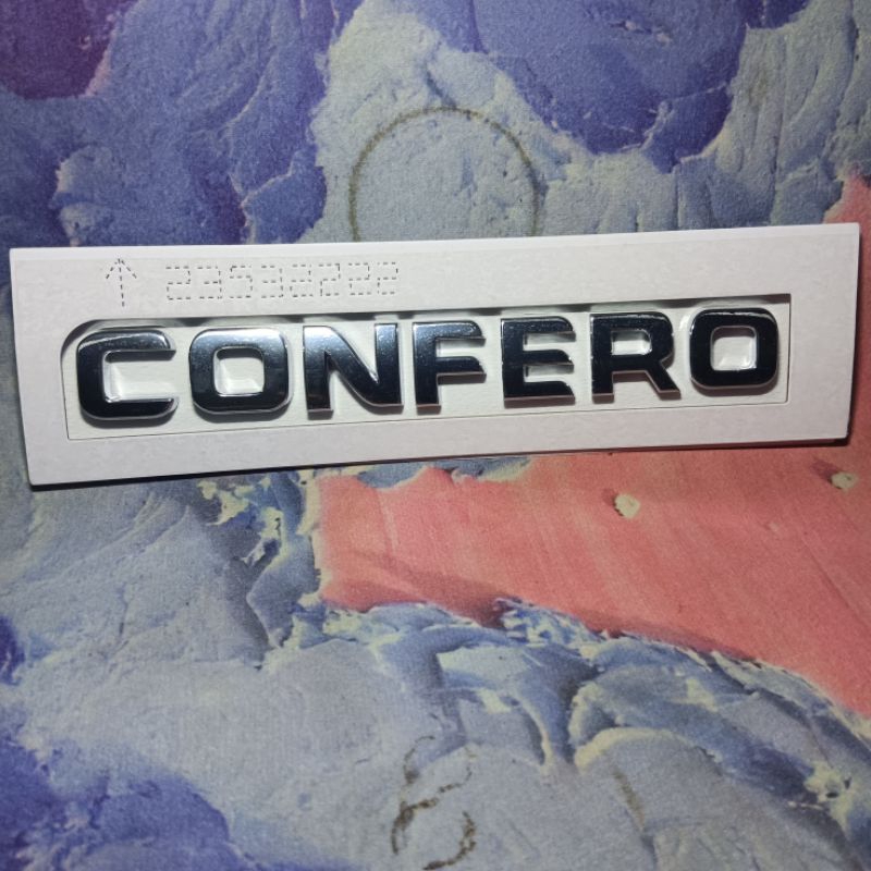 emblem logo confero Wuling original