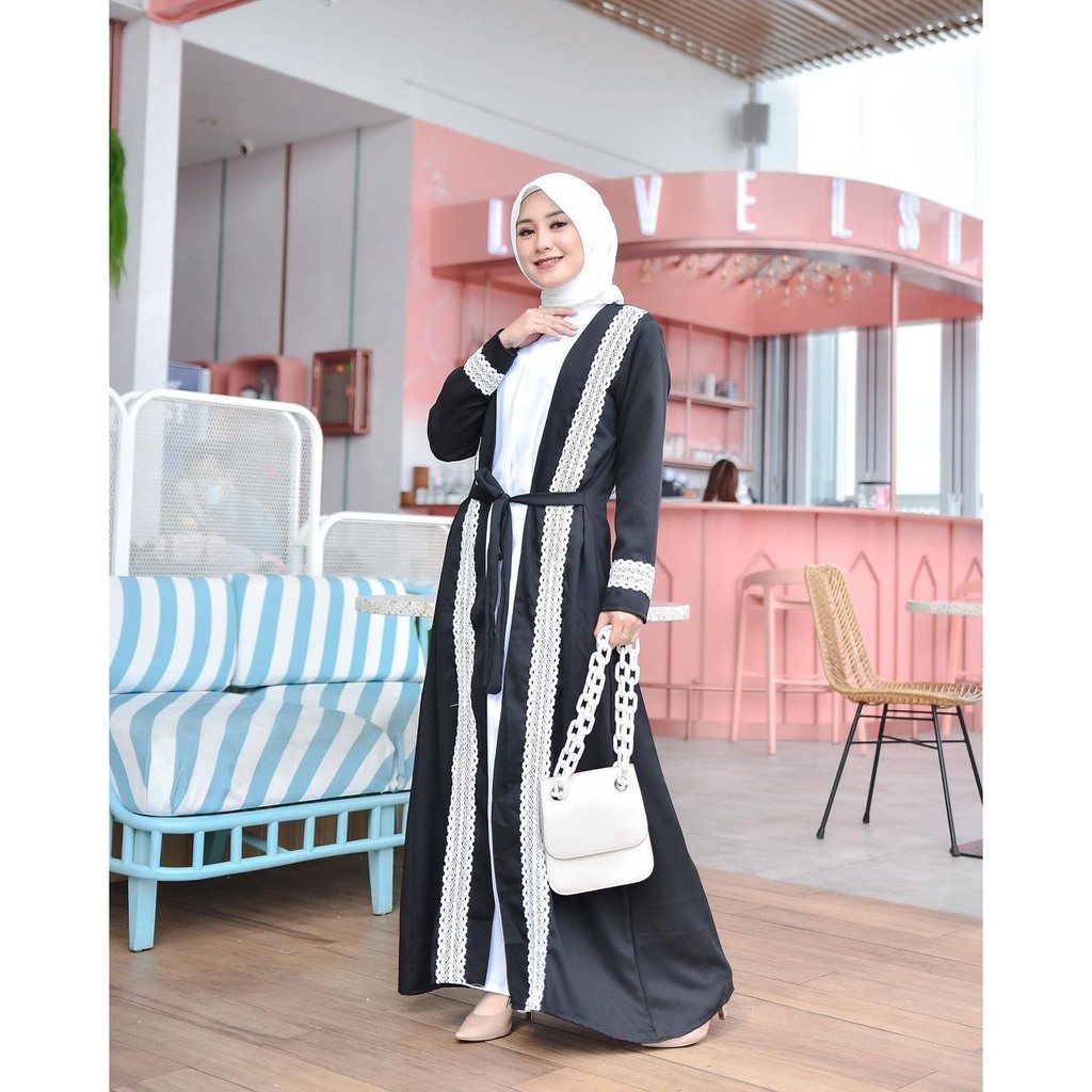 Dress Kondangan - Gamis wanita - Gaun Pesta Muslimah - Maxi Dress