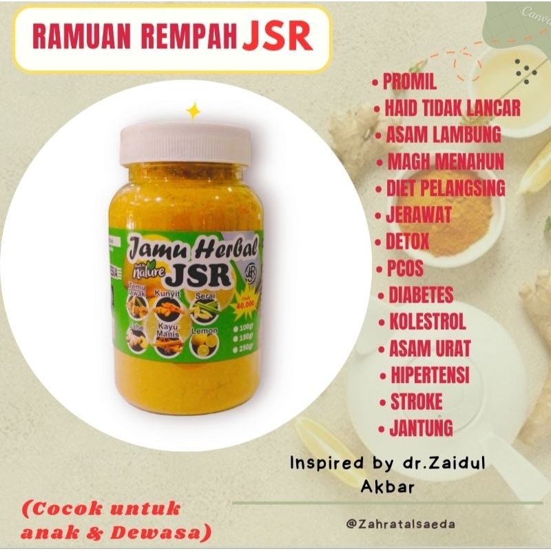 

herbal jsr kunyit jahe temulawak sereh keyu manis lemon asam lambung naik gerd detox racun tingkatkan imunitas promil gerd sesak nafas lancarkan bab dll