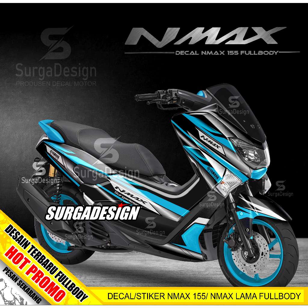DECAL NMAX OLD FULL BODY, DECAL NMAX OLD, DECAL NMAX, DECAL NMAX OLD SIMPLE, DECAL NMAX OLD FULL BODY HITAM, DECAL NMAX OLD FULL BODY BIRU, DECAL NMAX OLD PUTIH