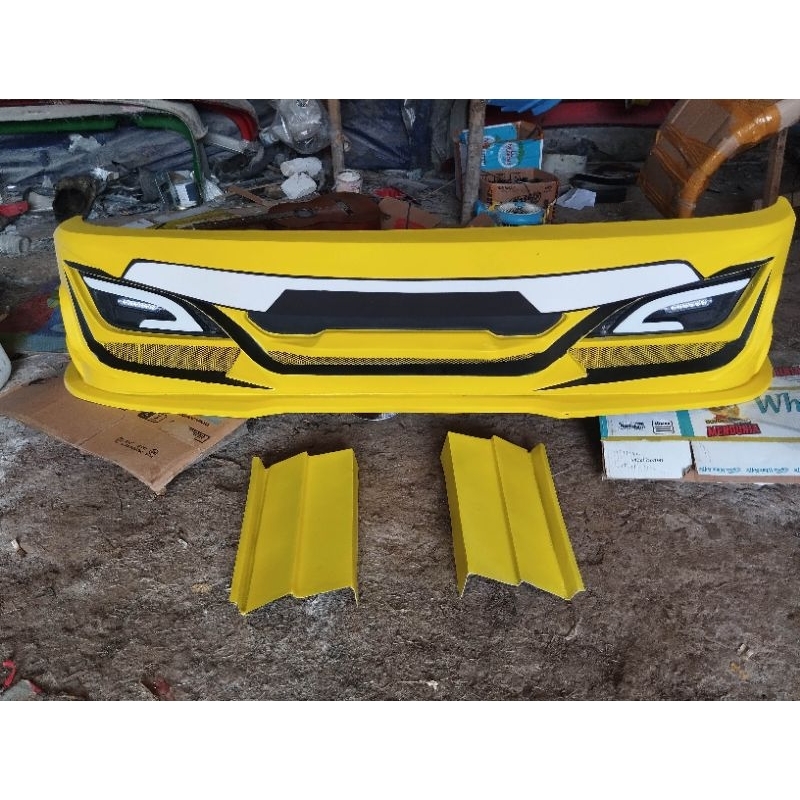 bemper truck  dan l300 model patriot+ lampu