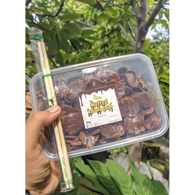 

banana chips | kripik pisang lumer