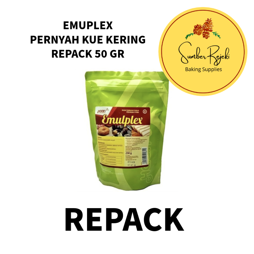 

Emuplex Perenyah Kue Kering 50 Gr / 50gr
