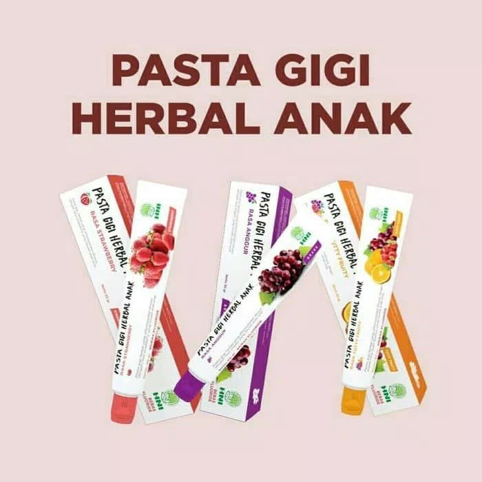Pasta Gigi Herbal Anak HNI HPAI .