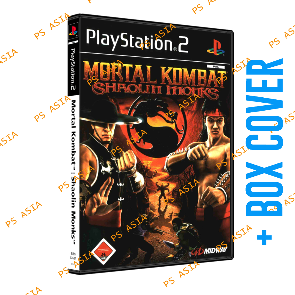 Kaset PS 2 Mortal Kombat Shaolin Monks - Mortal Kombat Deception - Mortal Kombat Armageddon