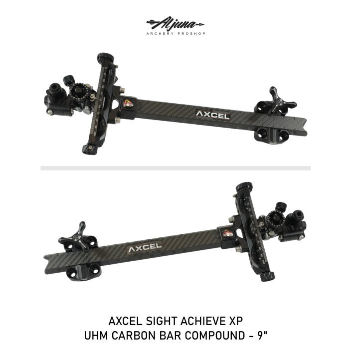 AXCEL SIGHT ACHIEVE XP UHM CARBON BAR COMPOUND 9"