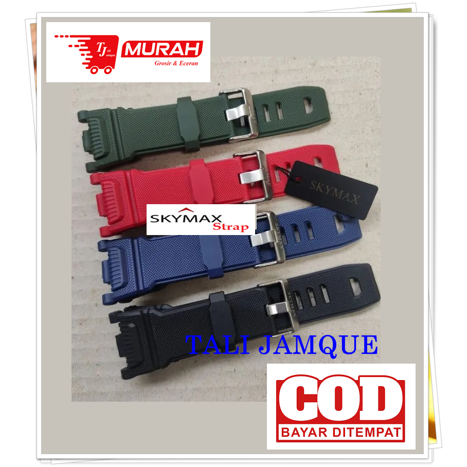 Rubber Strap Tali Original Untuk Jam Tangan Skymax 1815 1815G 1815L Original Cowok Cewek