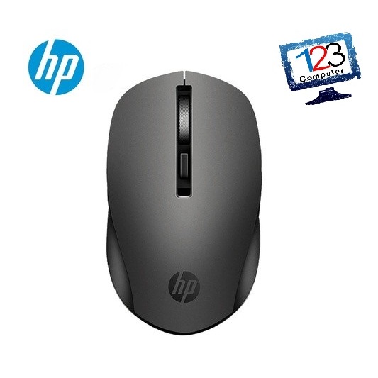 Mouse wireless HP s1000 silent plus mouse 1600 - Hitam ORIGINAL100%