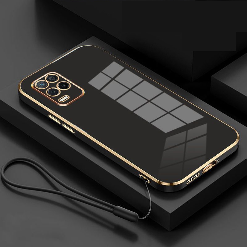 Softcase Oppo A54 4G Case Luxury Plating Premium Casing