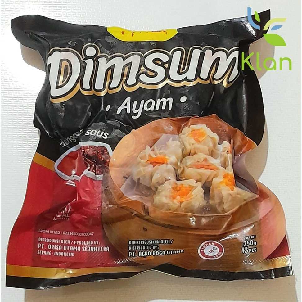 

AKAI DIMSUM AYAM 250GR (ISI 13)/ DIMSUM AYAM LENGKAP DENGAN SAUS