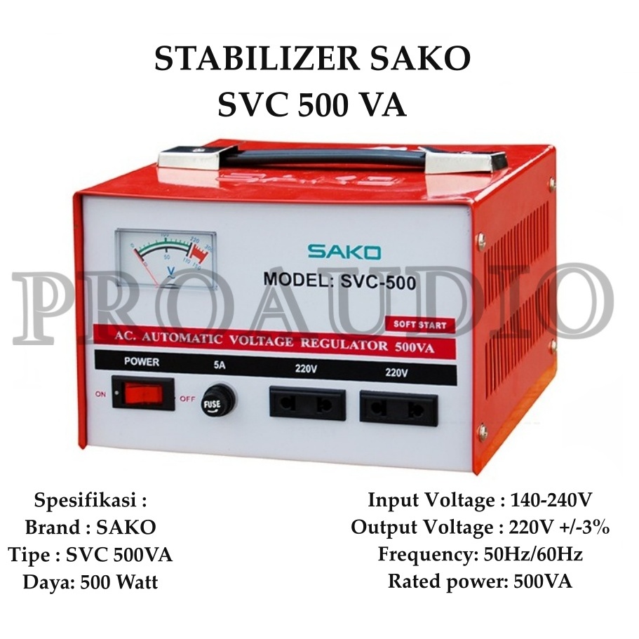 Stabilizer SAKO SVC 500 VA Original