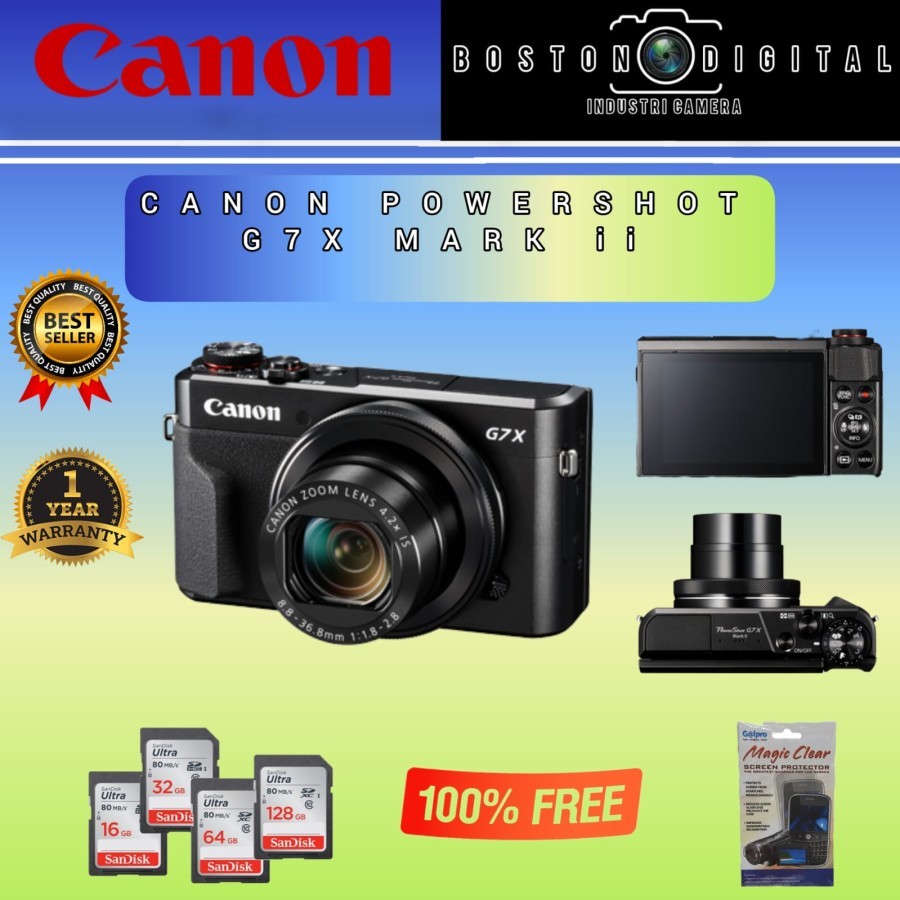 CANON POWERSHOT G7X MARK II / CANON G7X MARK II