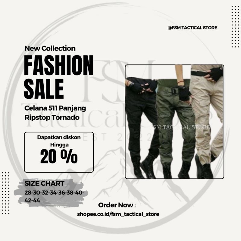 CELANA TACTICAL 511 / CELANA TACTICAL PRIA