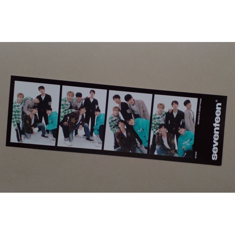 PHOTOSTRIP SEVENTEEN SG22 (scoups jun hoshi wonwoo mingyu)