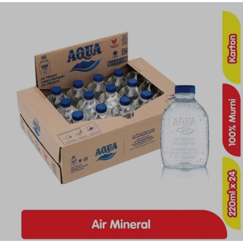 

Aqua Botol 220ML