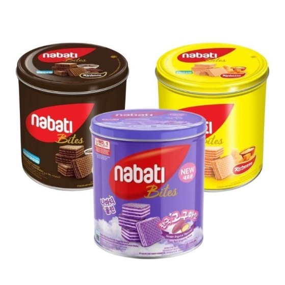 

Nabati Richeese Cheese Wafer Richoco Wafer Chocolate / Korean Goguma / Richoco Wafer White 287G