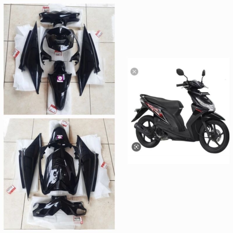Full Cover Body Halus beat karbu hitam Ori AHM