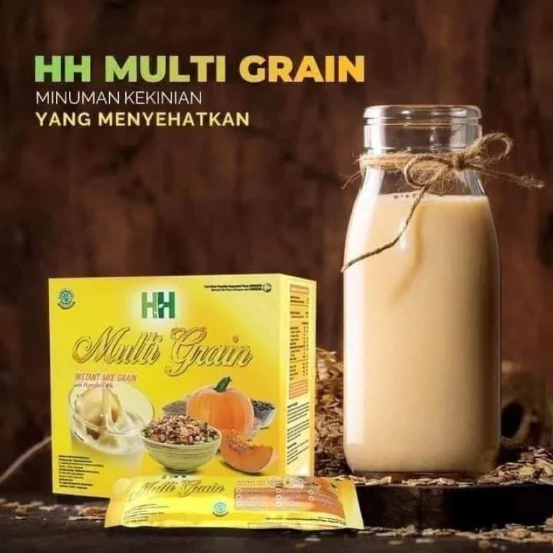 

HH Multi Grain HWI Minuman Serbuk Sereal Isi 500gr KEMASAN BARU