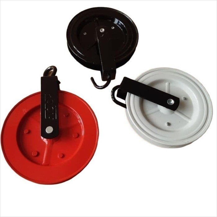 Katrol Kerekan Timba Air Sumur / Katrol Timba Warna Besi