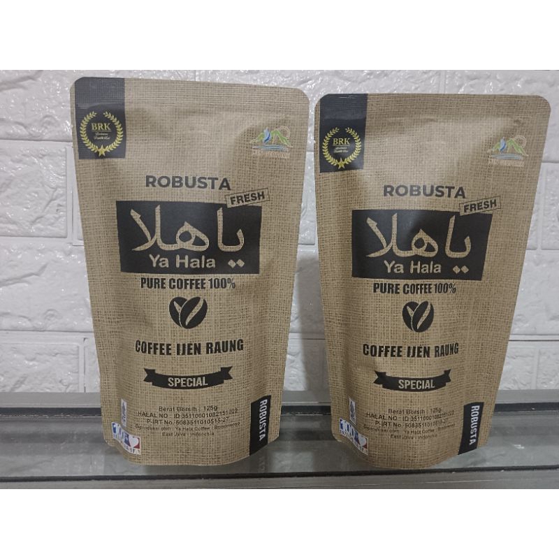 

Yahala Coffe Robusta ijen Raung