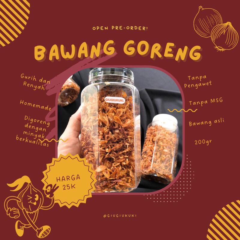 

Bawang Goreng Original 200gr