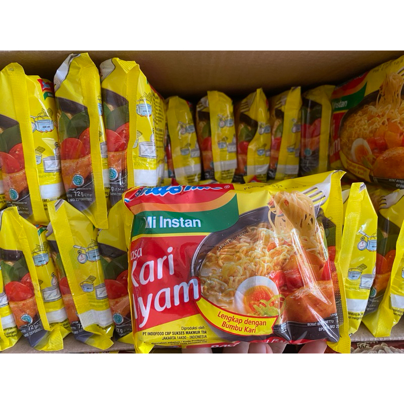 

INDOMIE KUAH KARI AYAM 72gr