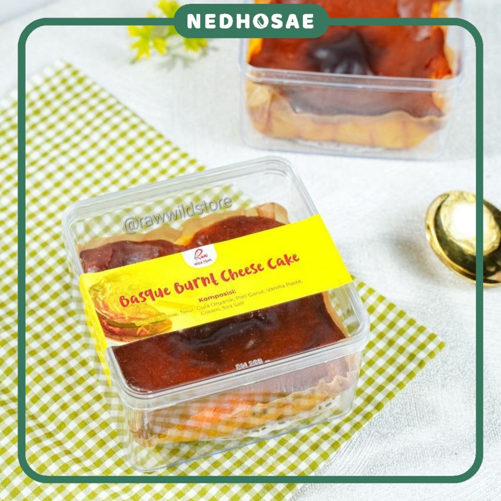 

Gluten Free Basque Burnt Cheese Cake by Raw Wild Store