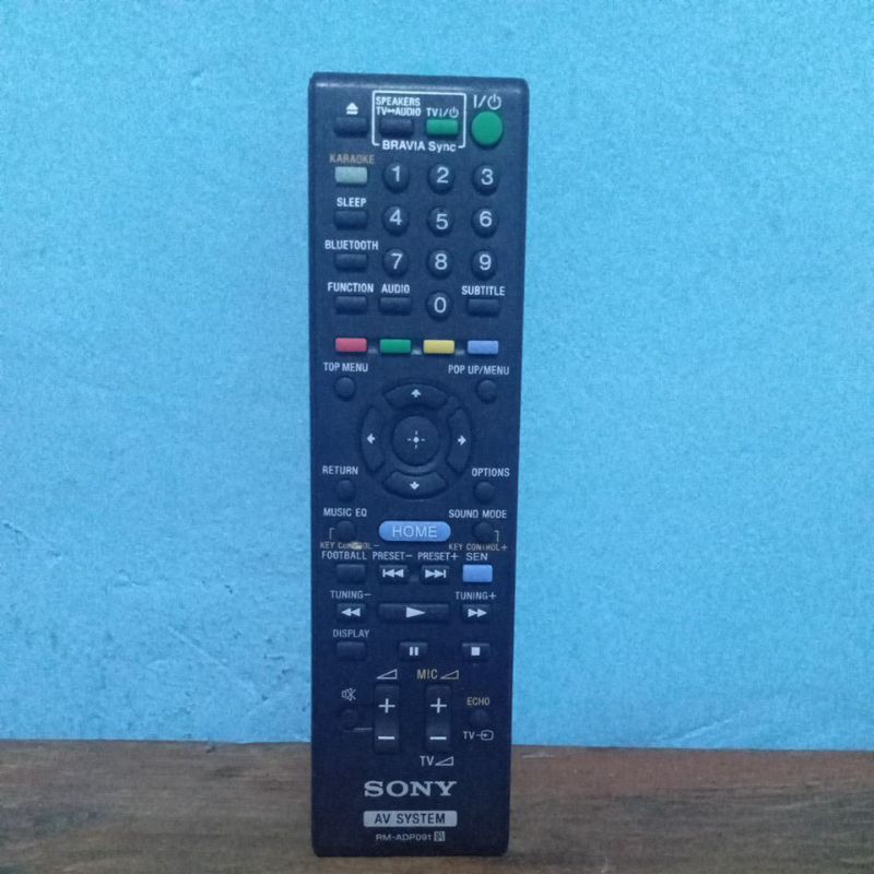 Remot Sony RM-ADP091 home theater original