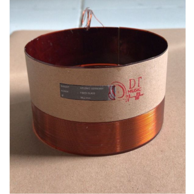 Spol Speaker RCF 18p400 DT Music lilitan luar dalam / Spul Spool Voice Coil 99,2 mm (spol balap)
