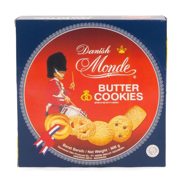 

Danish Monde Butter Cookies 908gr Biskuit Kaleng Lebaran