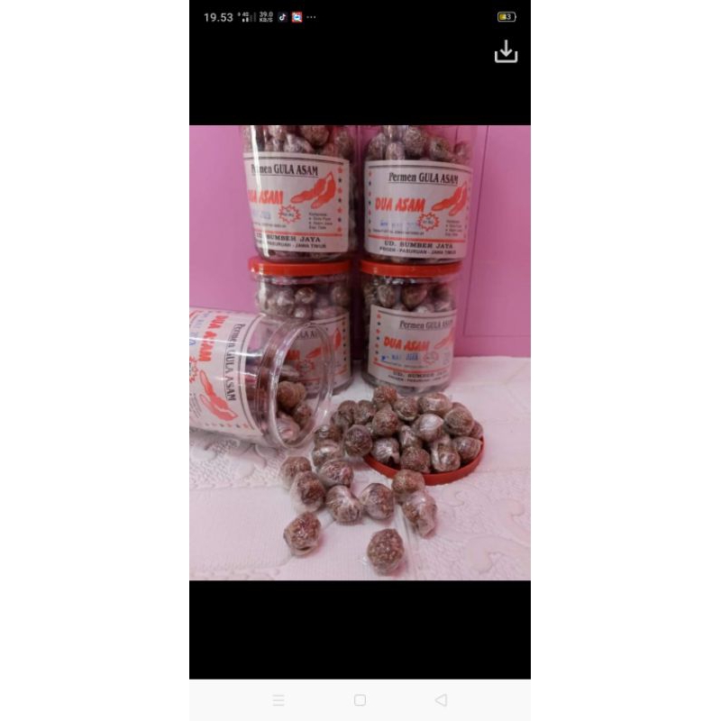 

PERMEN GULA ASAM