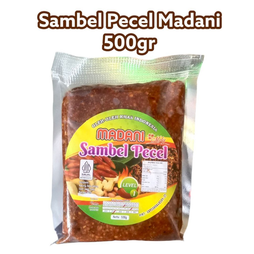 

SAMBEL PECEL MADANI 500gr