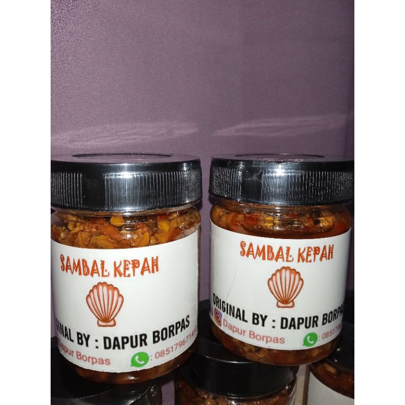 

Sambel Kepah / kerang kupas