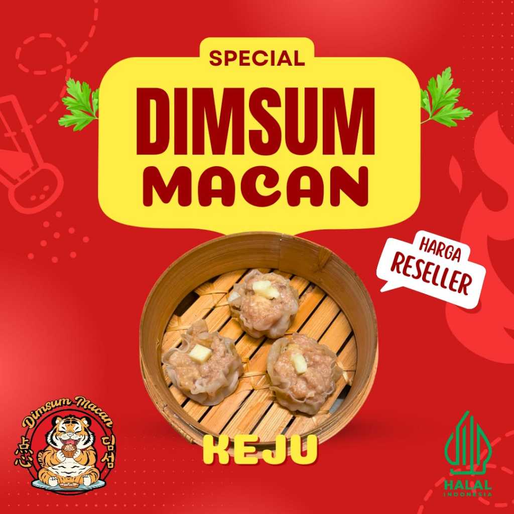 

FROZEN DIMSUM KEJU 25 PCS