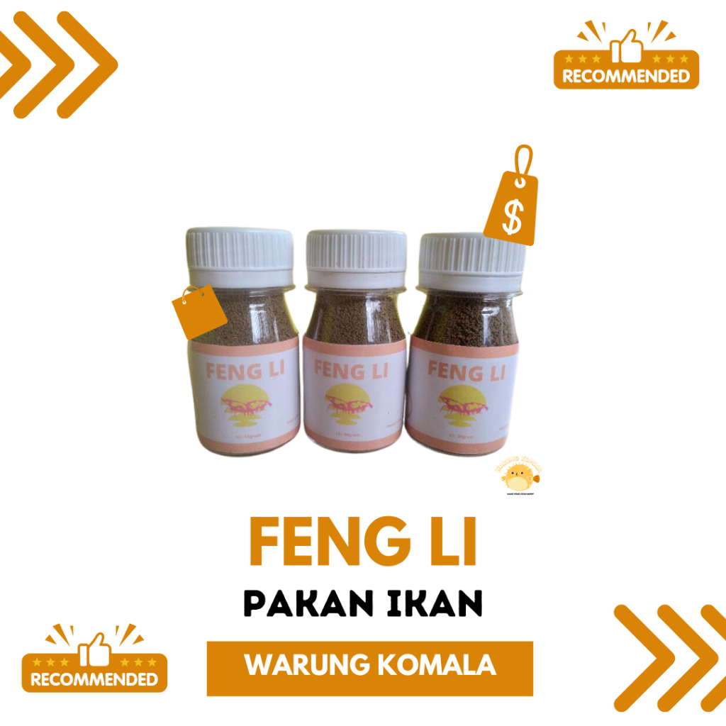 FENGLI PAKAN IKAN HIAS CUPANG BURAYAK
