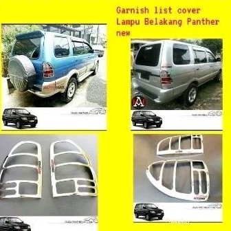 garnish lampu belakang Isuzu panther chrome.tasya variasi
